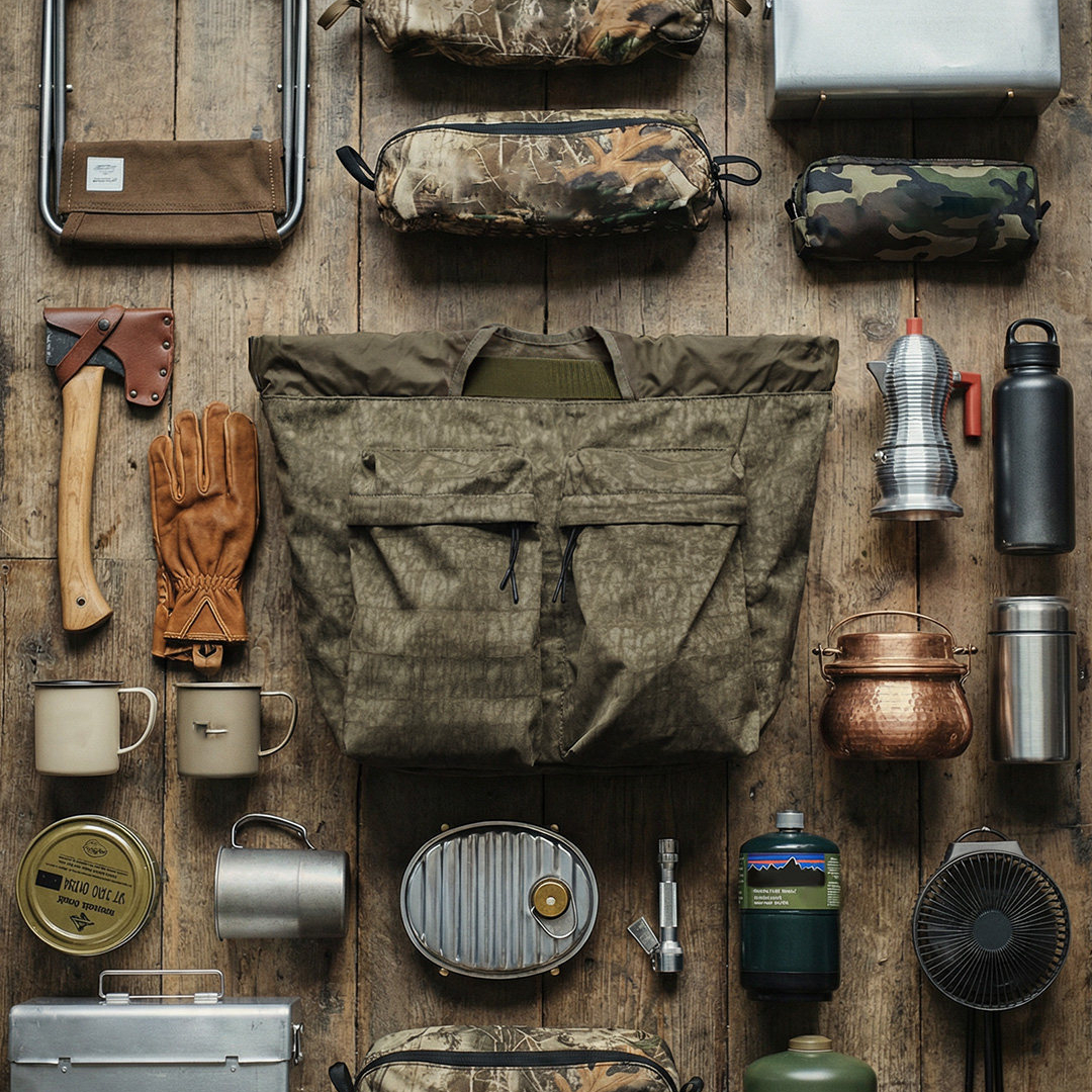 美式復古飛行員頭盔包大容量斜挎包迷彩尼龍手提包包男款