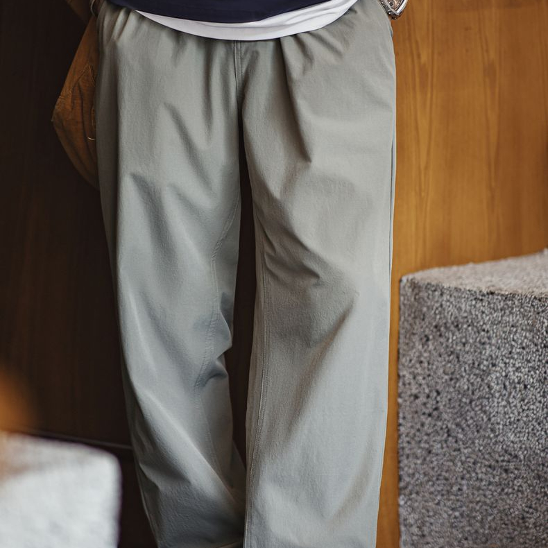 美式休閒Easypants戶外防水軟殼束腳褲休閒長褲子男春