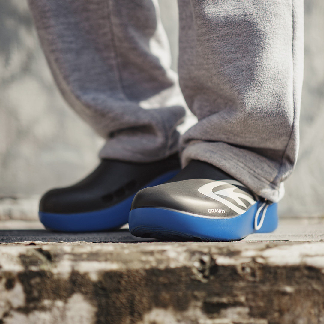 新款冬天一腳蹬休閒鞋加絨保暖辦公室全包跟厚底外穿男拖