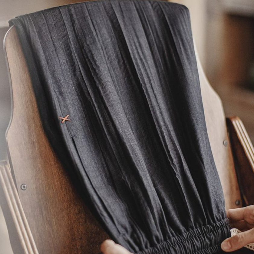 美式休閒水波紋褶皺坐禪褲日系鬆弛cityboy休閒褲男春夏