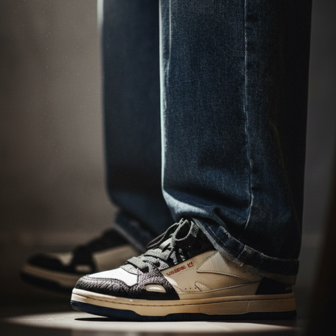 86滑板鞋男款2025新款復古低幫潮流百搭休閒鞋高街運動潮鞋子