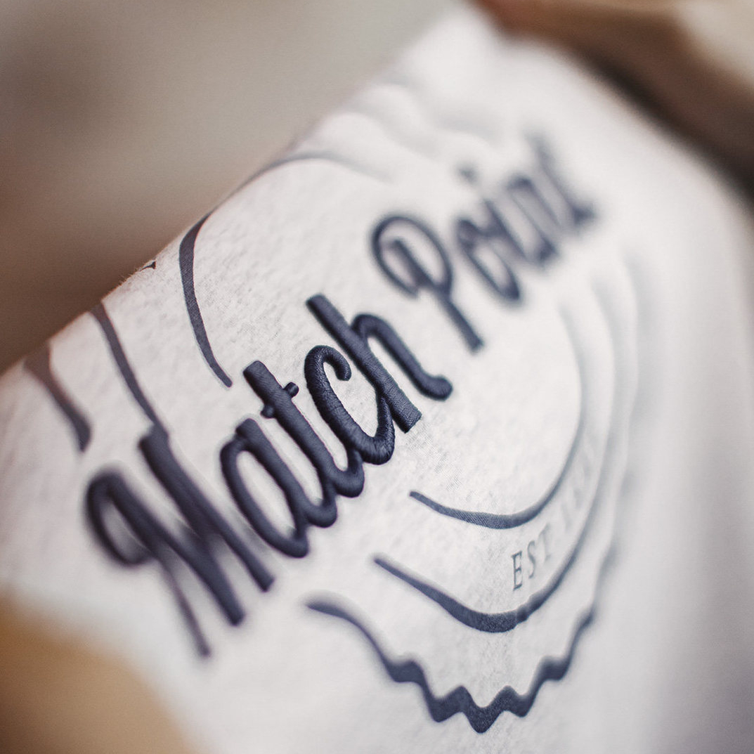 美式條紋刺繡圓領衛衣灰色薄款正肩無帽通勤長袖T恤男春