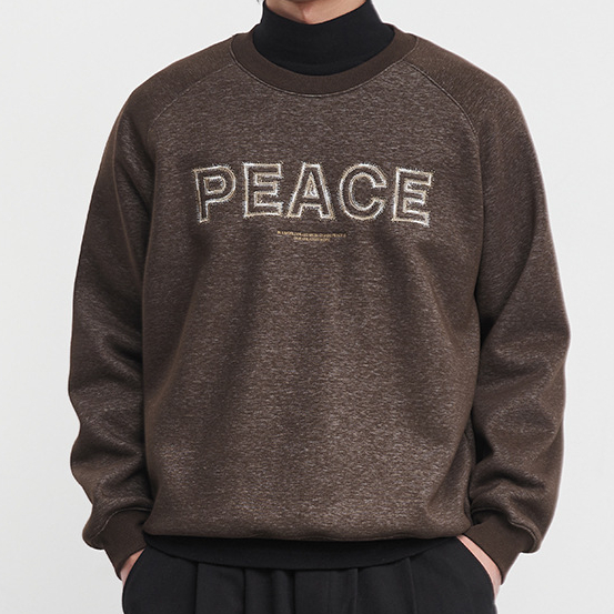 雲錦美式重磅衛衣男秋冬季新款復古重工刺繡打底衫上衣潮