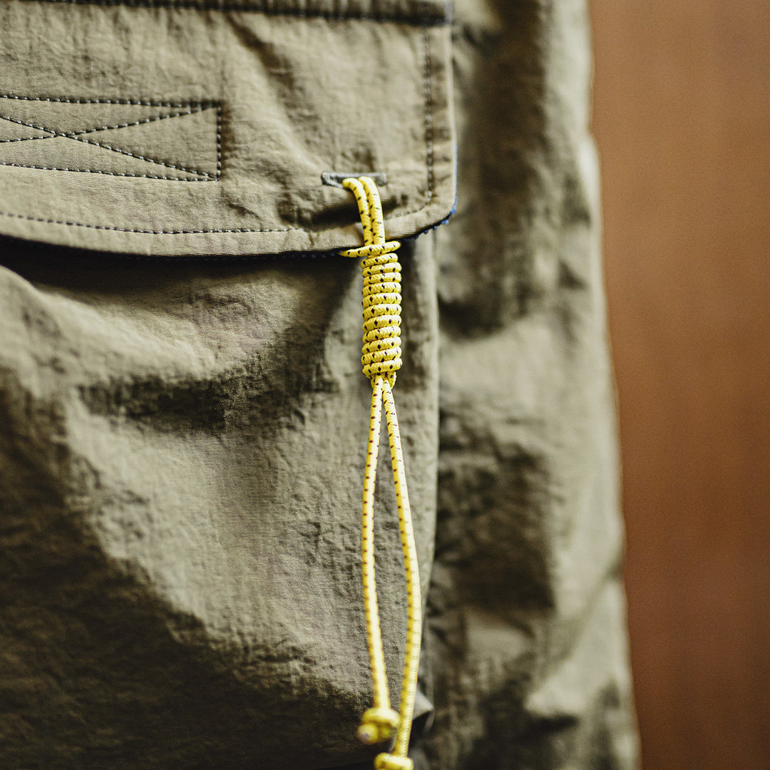 美式山系戶外馬甲軍綠色gorpcore輕薄背心徒步外套男款春