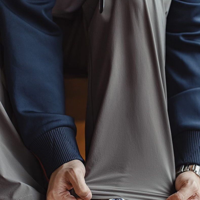 美式休閒空氣感easypants薄款休閒褲cleanfit西褲男春夏