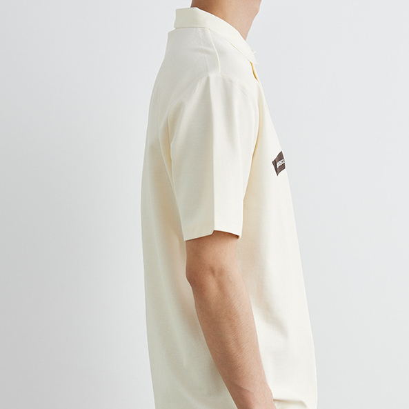 簡約短袖polo衫男夏季2025新款時尚拼接寬鬆休閒半袖t恤