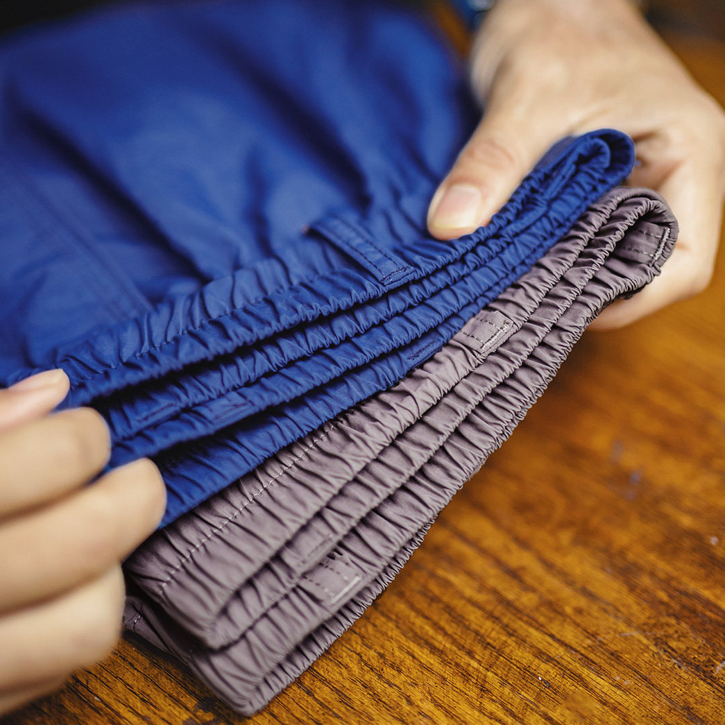 美式塔絲隆山系束腳傘兵褲直筒闊腿薄款寬鬆休閒褲子男春