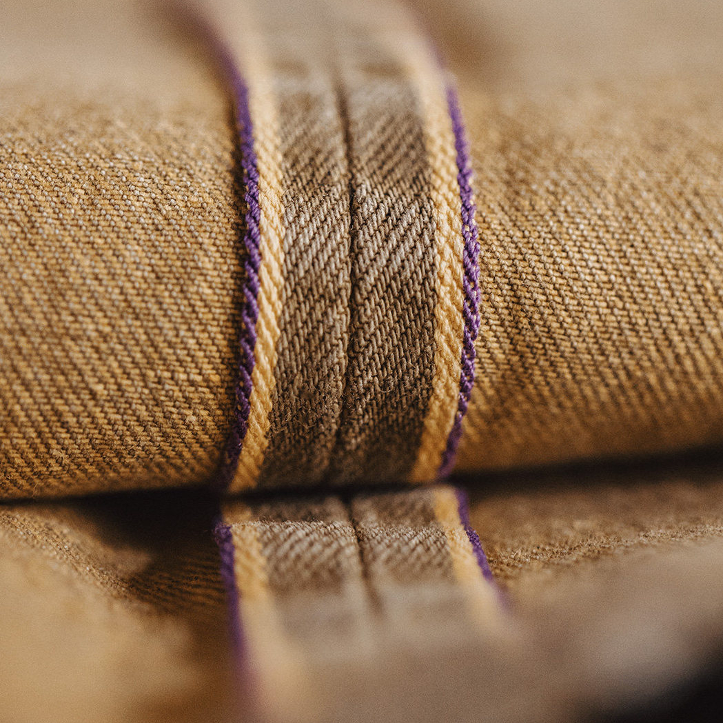 美式復古淺卡其色牛仔褲直筒水洗寬鬆闊腿休閒長褲子男春