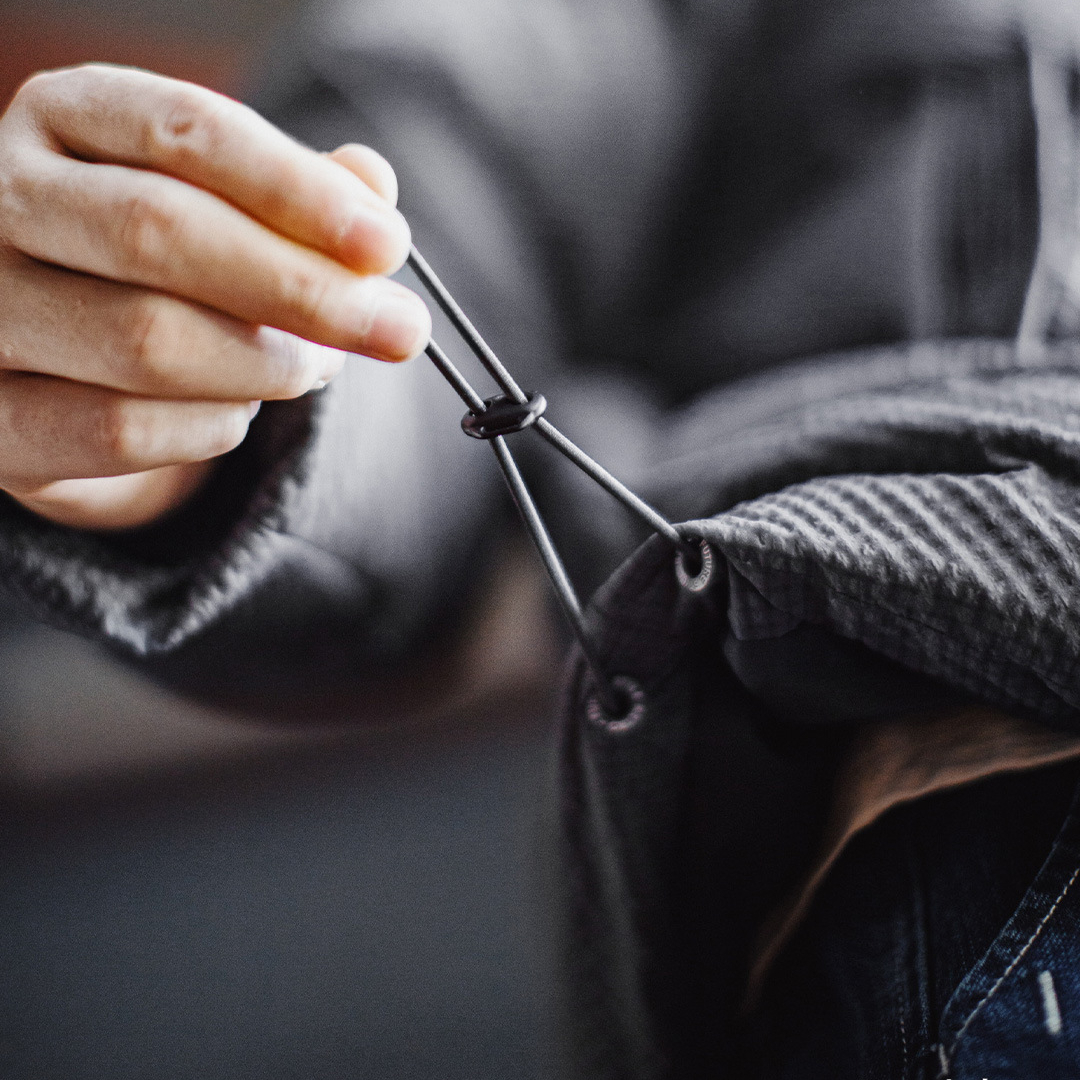 美式泡泡紗羽絨服90白鴨絨高蓬鬆度肌理感連帽外套男秋冬