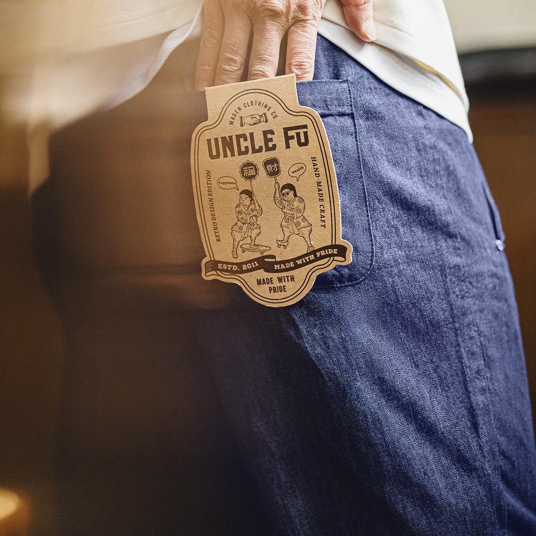 美式丹寧藍薄款牛仔褲寬鬆闊腿直筒鬆弛感休閒長褲子男春