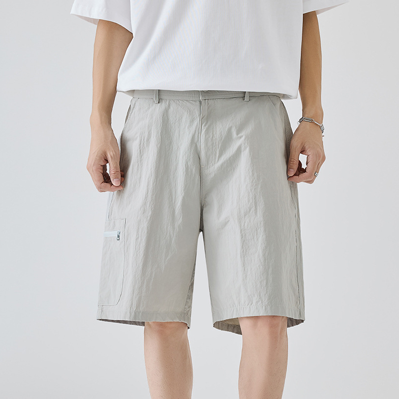 男士戶外運動休閒速乾短褲夏季外穿潮流寬鬆百搭五分褲子