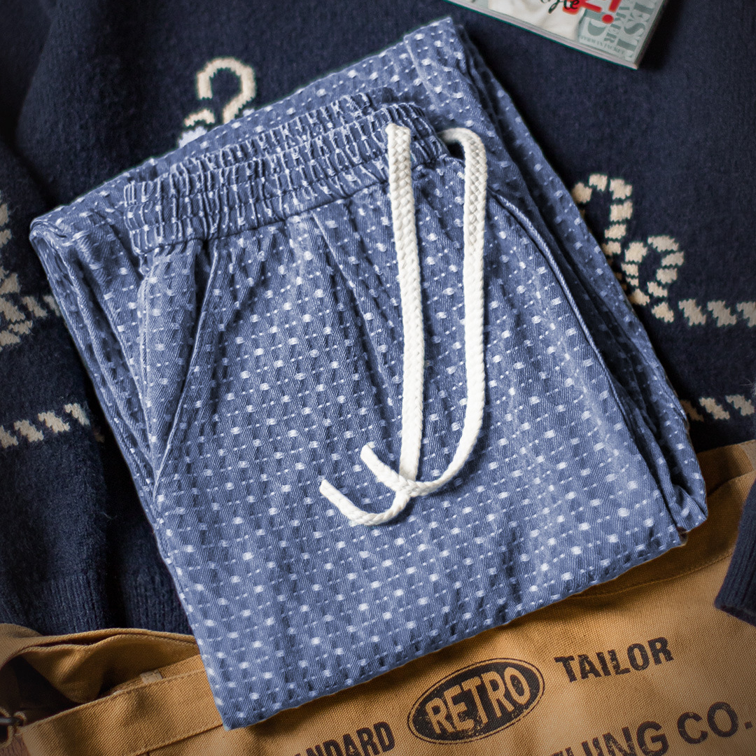 美式復古滿印提花水洗丹寧牛仔褲直筒垂感休閒長褲子男秋