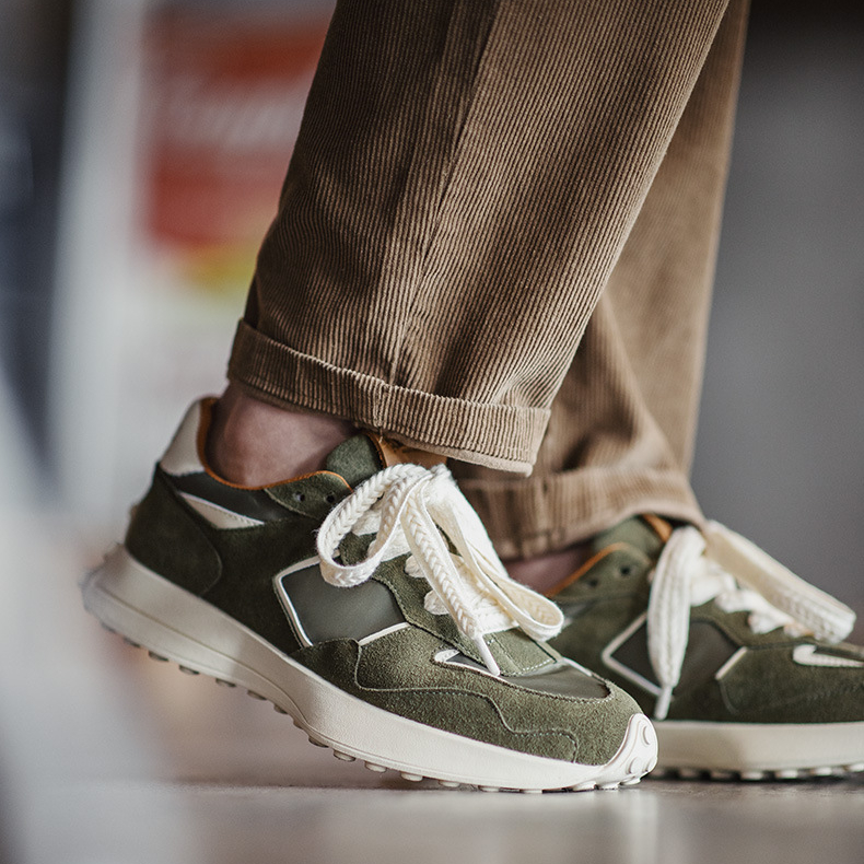 復古老爹鞋男2024秋季新款運動慢跑鞋潮牌高級感百搭休閒鞋