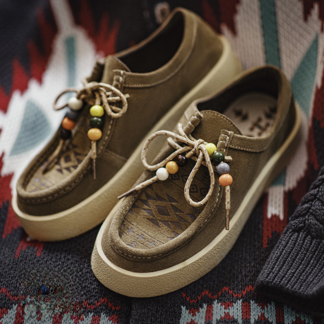 莫卡辛鞋男士秋季新款納瓦霍老錢風工裝袋鼠鞋子厚底休閒皮鞋