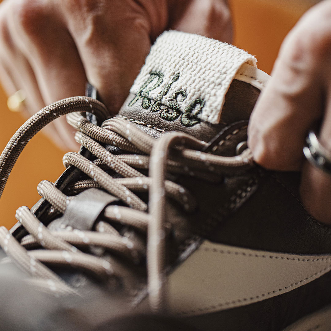 秋季新款男士復古RO美式高街板鞋厚底增高棕色cleanfit休閒鞋