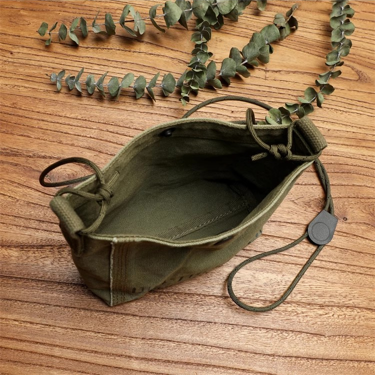 重工水洗做舊復古軍包男女斜挎包休閒百搭單肩包時尚潮流帆布包