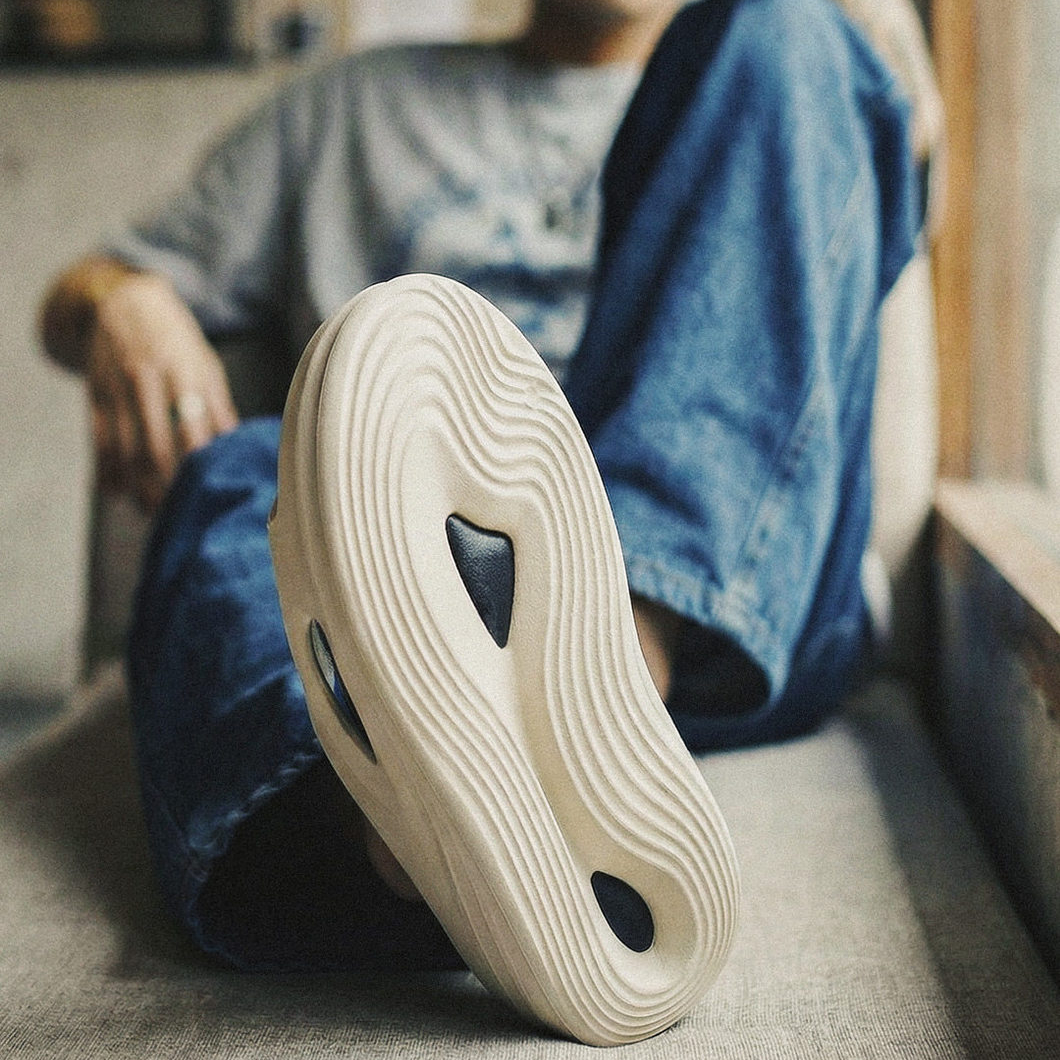 運動巡遊拖鞋2026夏季新款男外穿增高eva踩屎感椰子一字涼拖