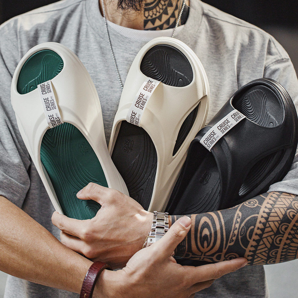 運動巡遊拖鞋2026夏季新款男外穿增高eva踩屎感椰子一字涼拖