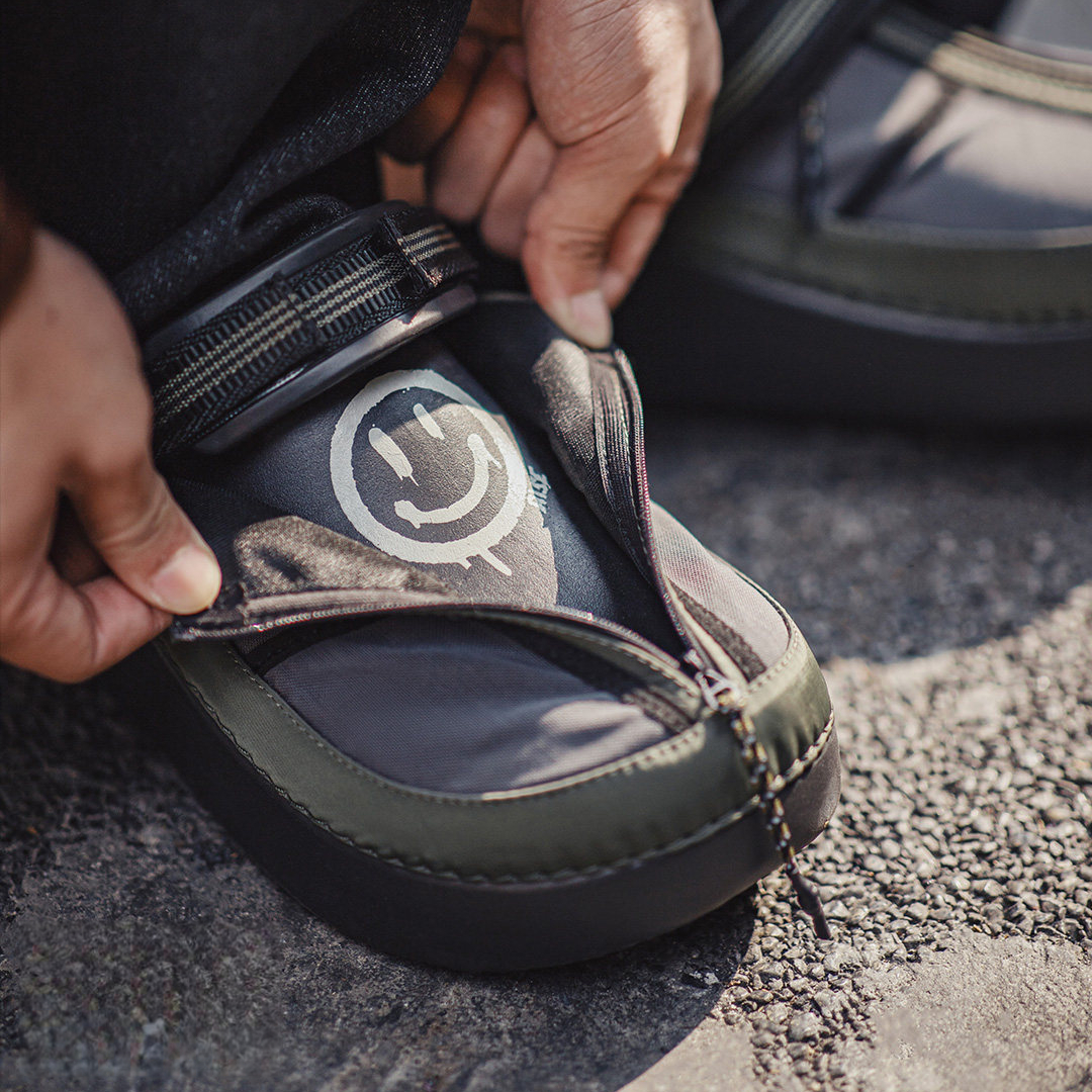 齊柏林飛艇2026新款半拖鞋厚底增高男款包頭涼拖鞋外穿廚師鞋