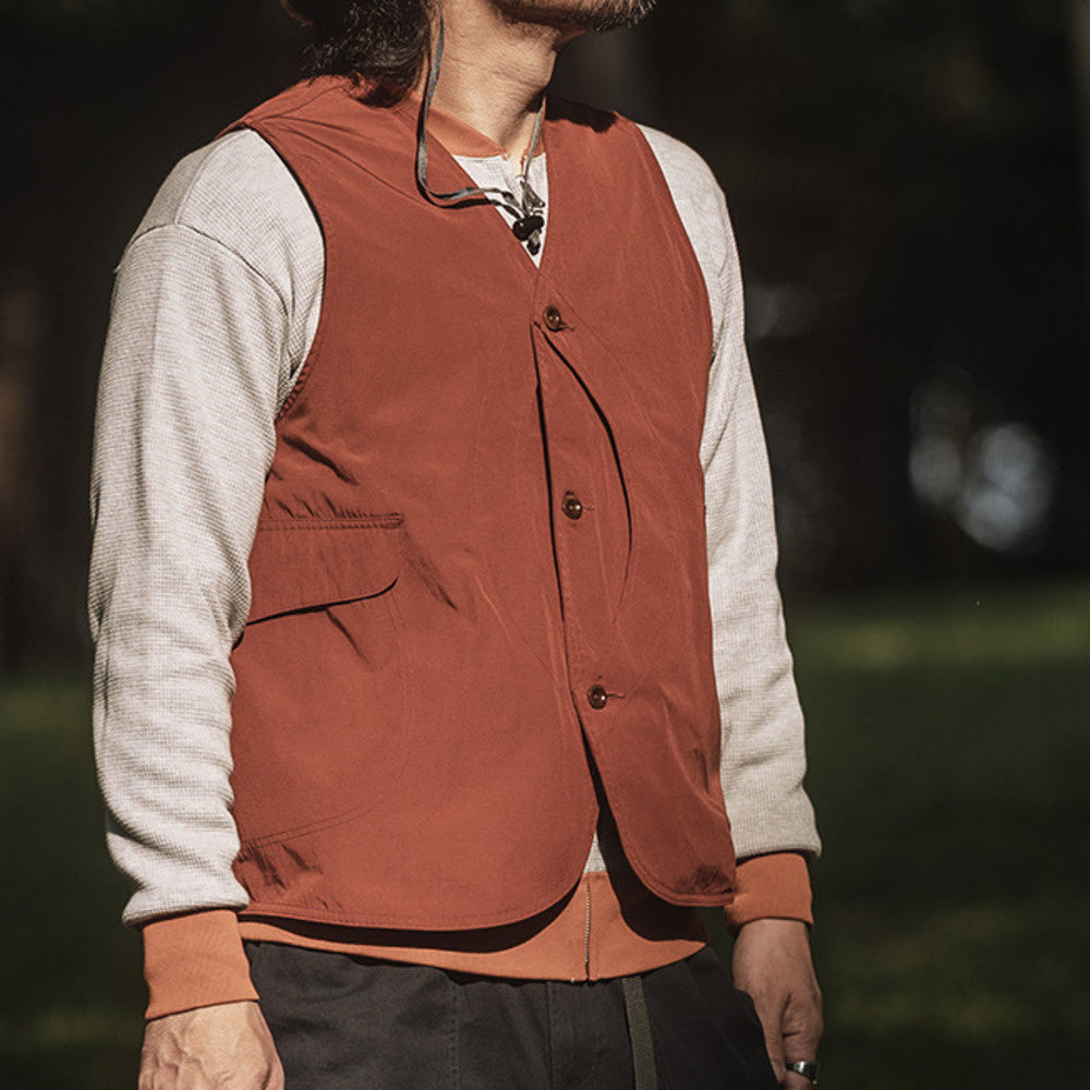 HALF MOON半月口袋防水戶外機能馬甲 男士狩獵漁夫背心