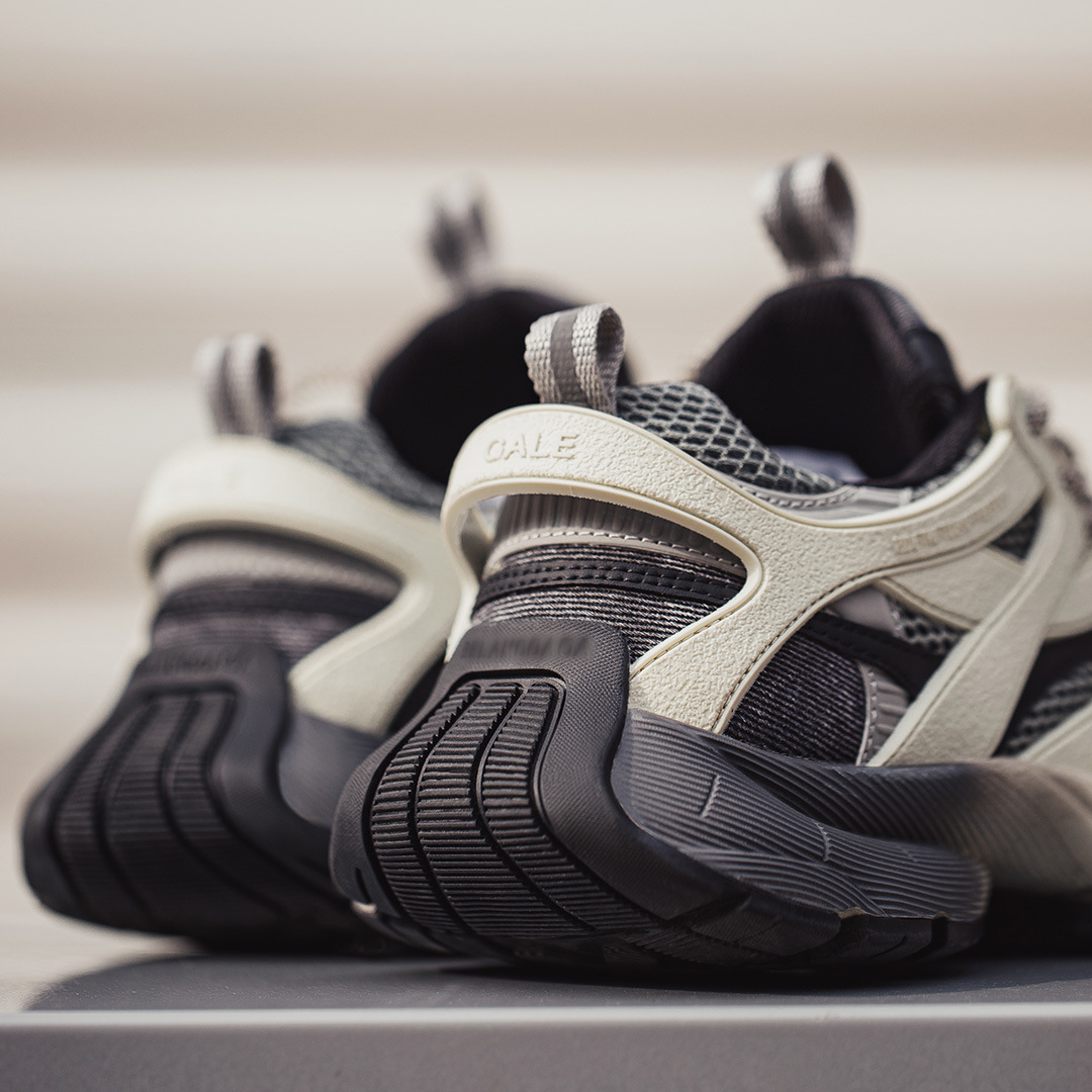 曼哈頓漸變老爹鞋冬季新款男網面波鞋增高厚底復古運動休閒鞋