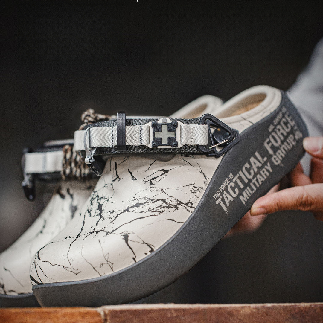 洞洞鞋男款2026春季新款戶外包頭半托兩穿涼拖鞋勃肯廚師鞋子