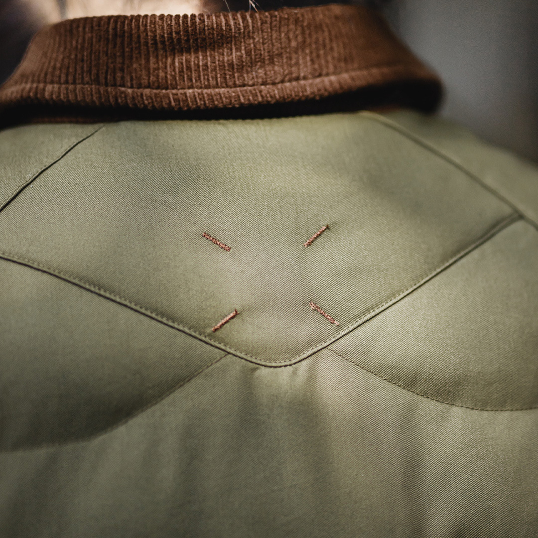 美式復古CWU45P飛行夾克短款翻領保暖轟炸機棉服外套男冬