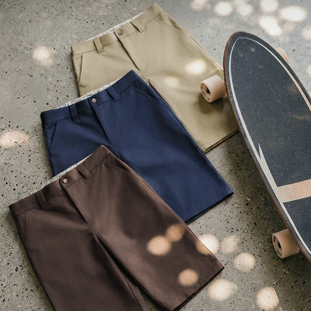 美式718西裝短褲日系通勤休閒外穿寬鬆直筒六分褲男款夏