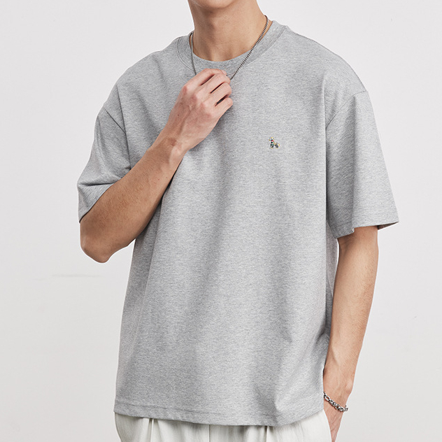 小馬卡通簡約百搭圓領短袖t恤男夏季2026新款半袖體恤上衣潮