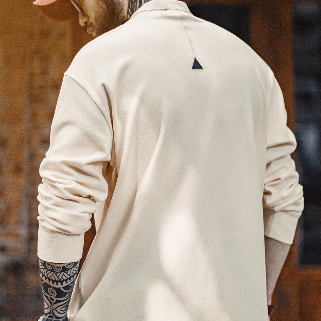 休閒半高領長袖打底衫純色保暖內衣加厚抗靜電內搭男款