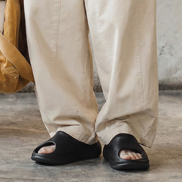 運動巡遊拖鞋2026夏季新款男外穿增高eva踩屎感椰子一字涼拖