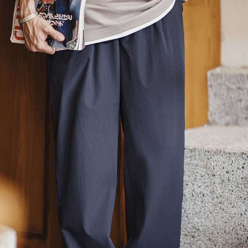 美式休閒Easypants戶外防水軟殼束腳褲休閒長褲子男春