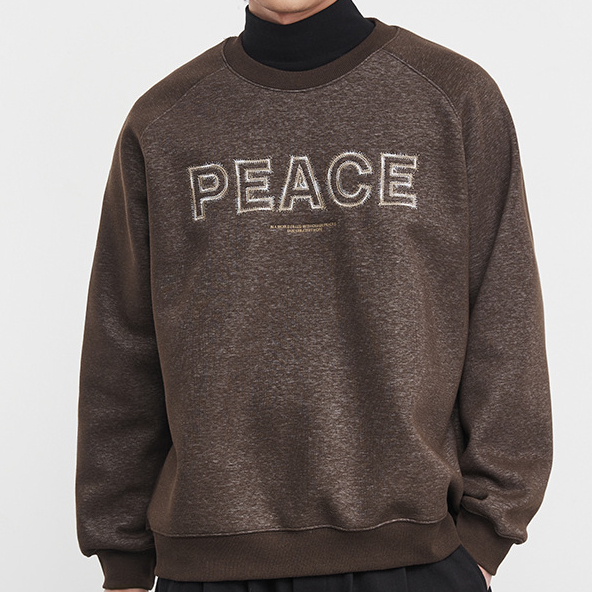 雲錦美式重磅衛衣男秋冬季新款復古重工刺繡打底衫上衣潮