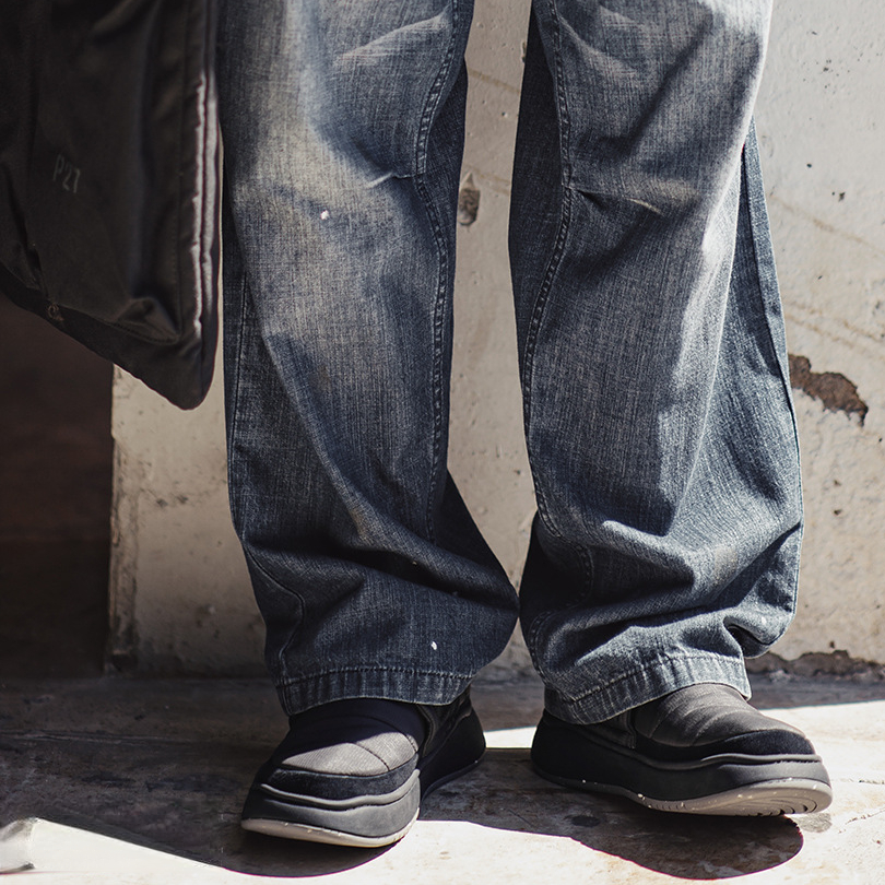 黑鋒低幫雪地靴冬季新款營地鞋男一腳蹬防水加絨加厚保暖棉鞋