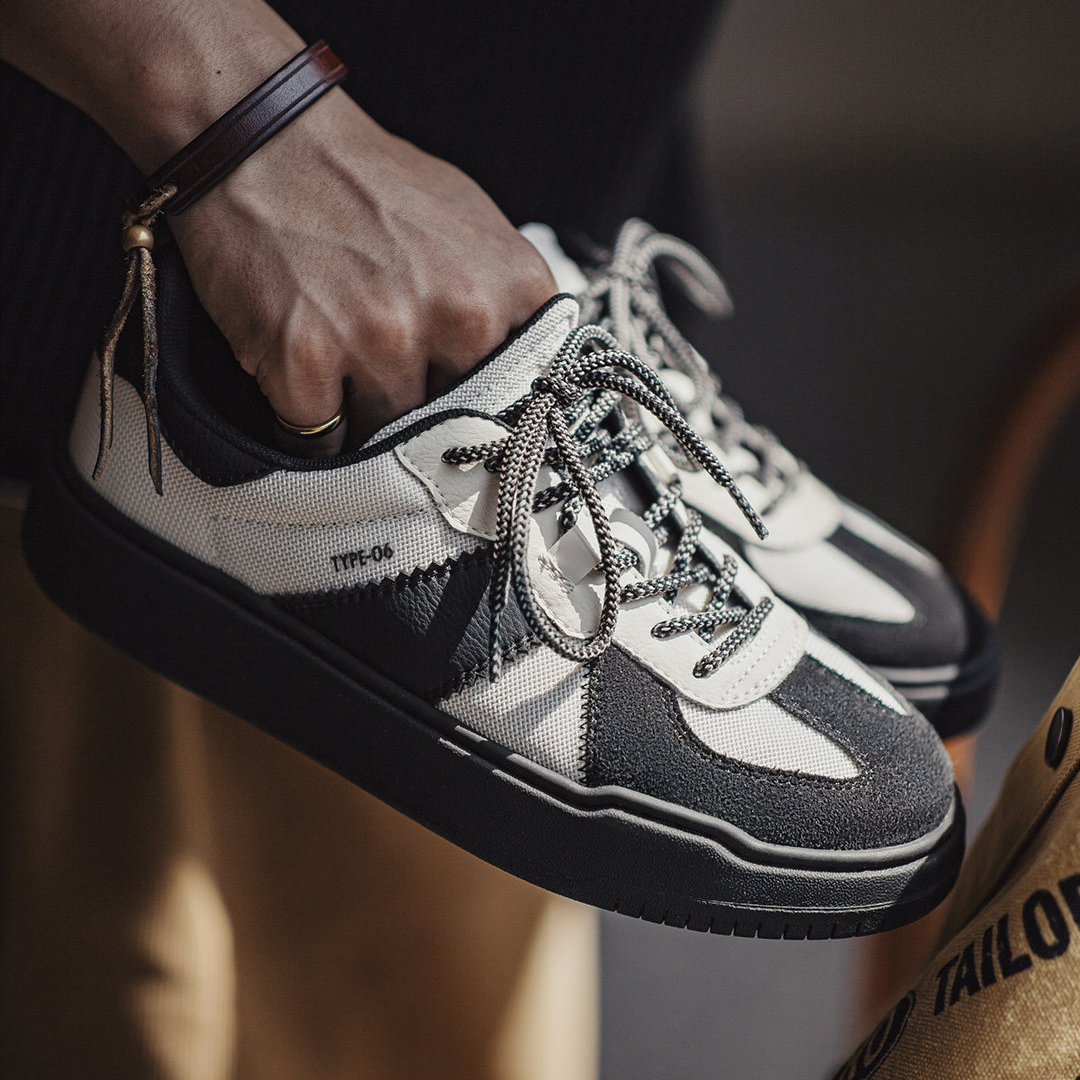 熊貓德訓鞋2026冬季新款復古厚底增高休閒阿甘鞋男士通勤板鞋