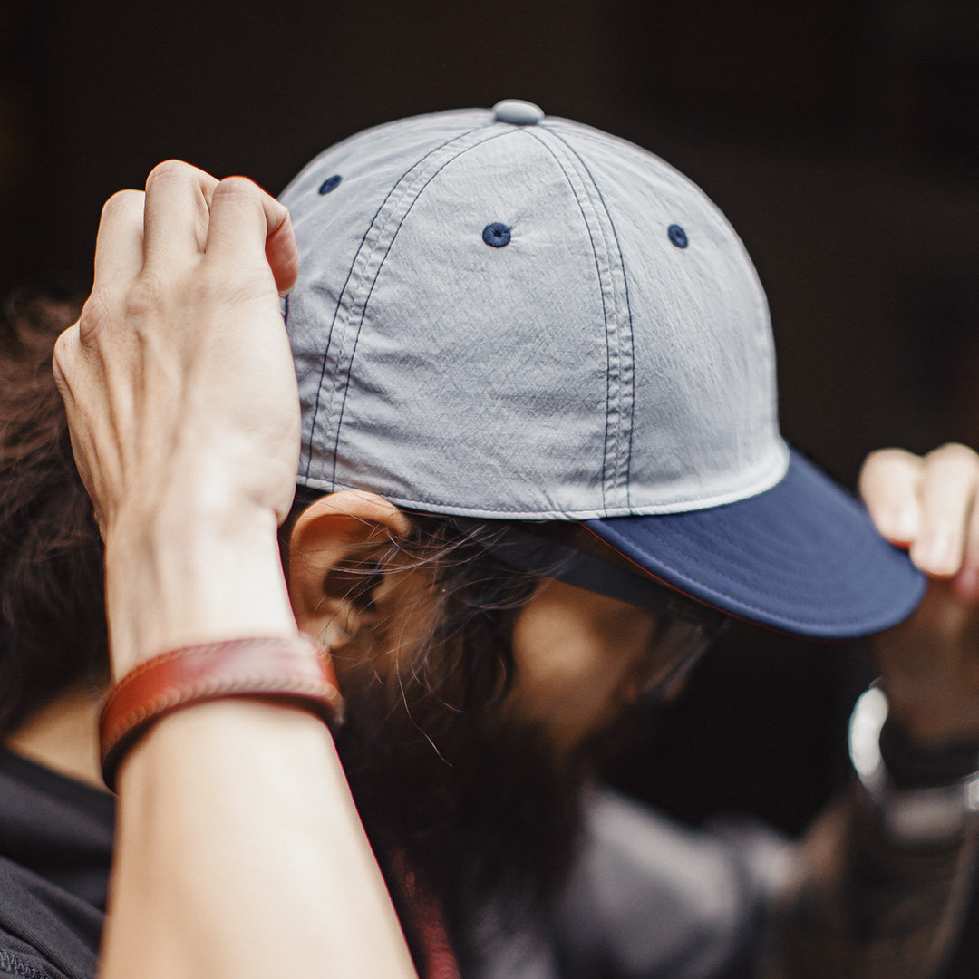 美式棒球帽跑步遮陽復古戶外透氣通勤短檐鴨舌帽子男款夏