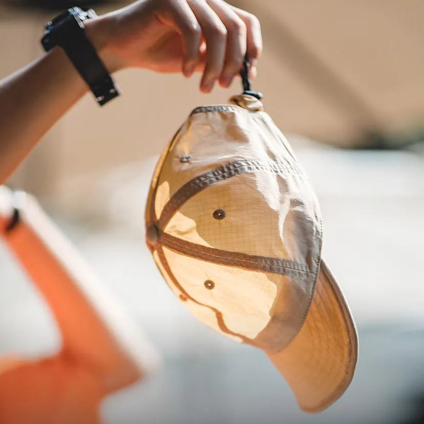 山系戶外輕薄翻檐棒球帽遮陽休閑寬檐帽平檐鴨舌帽