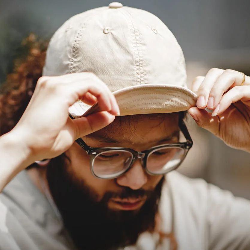 山系戶外輕薄翻檐棒球帽遮陽休閑寬檐帽平檐鴨舌帽