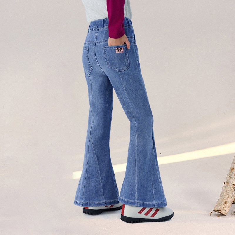 春秋款兒童長袖圓領上衣打底衫