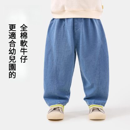 兒童牛仔褲春季