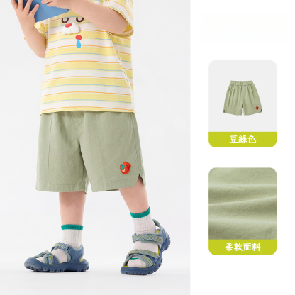 純棉男童戶外短褲