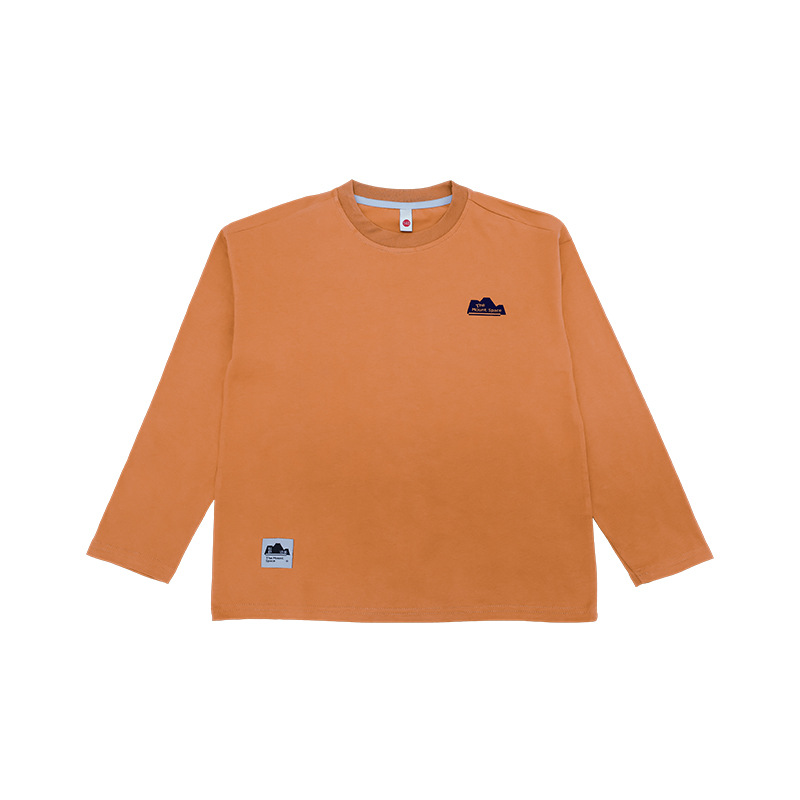 男童春季透氣純棉長袖打底衫T恤