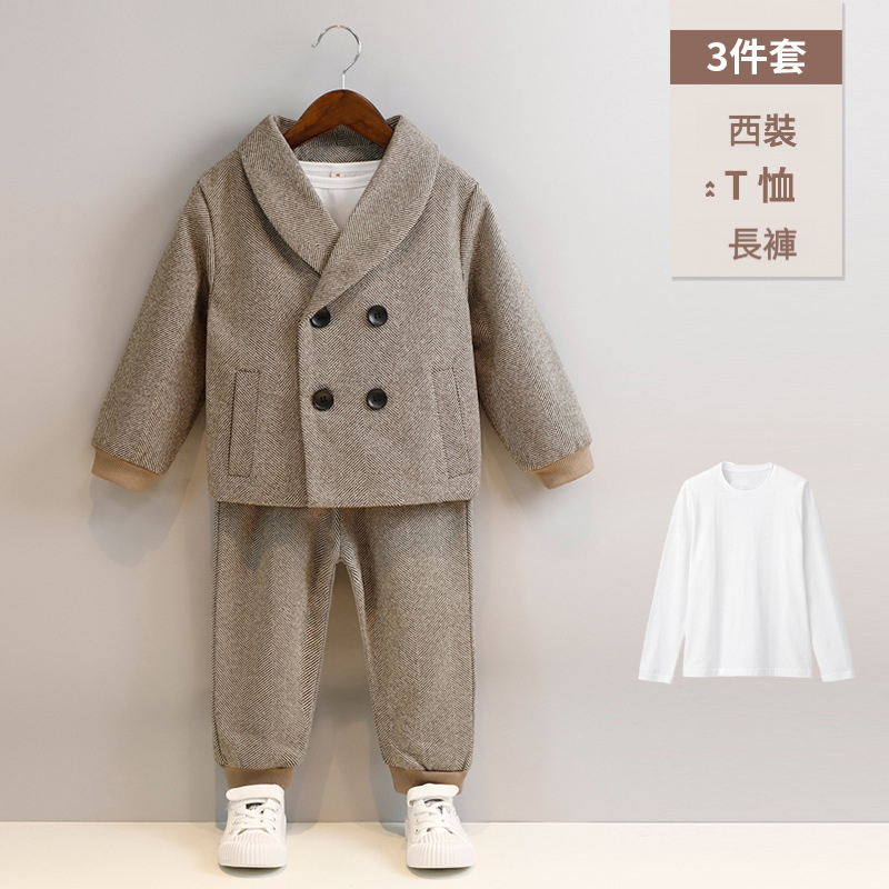 兒童春秋韓版西裝套裝