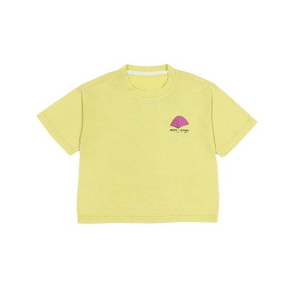 女童透氣柔軟速乾短袖t恤