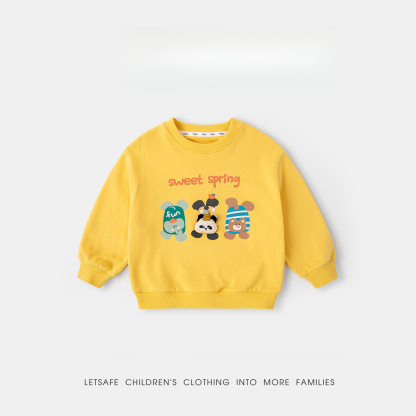 兒童春季立體卡通軟衛衣