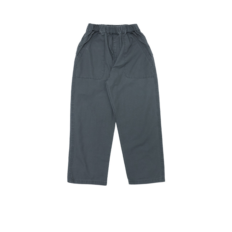 男童春季戶外防風直筒工裝運動長褲