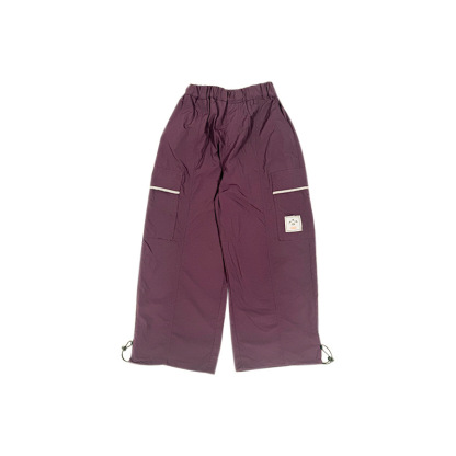 兒童防蚊褲南通抽繩束腳褲