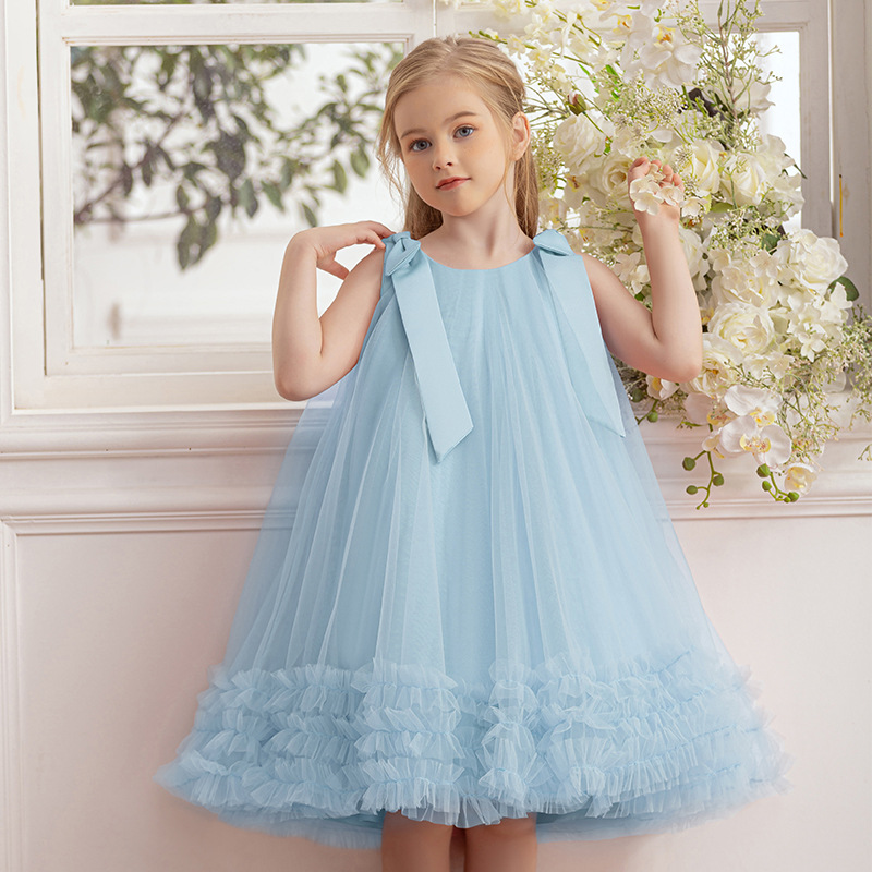 無袖公主蓬蓬裙