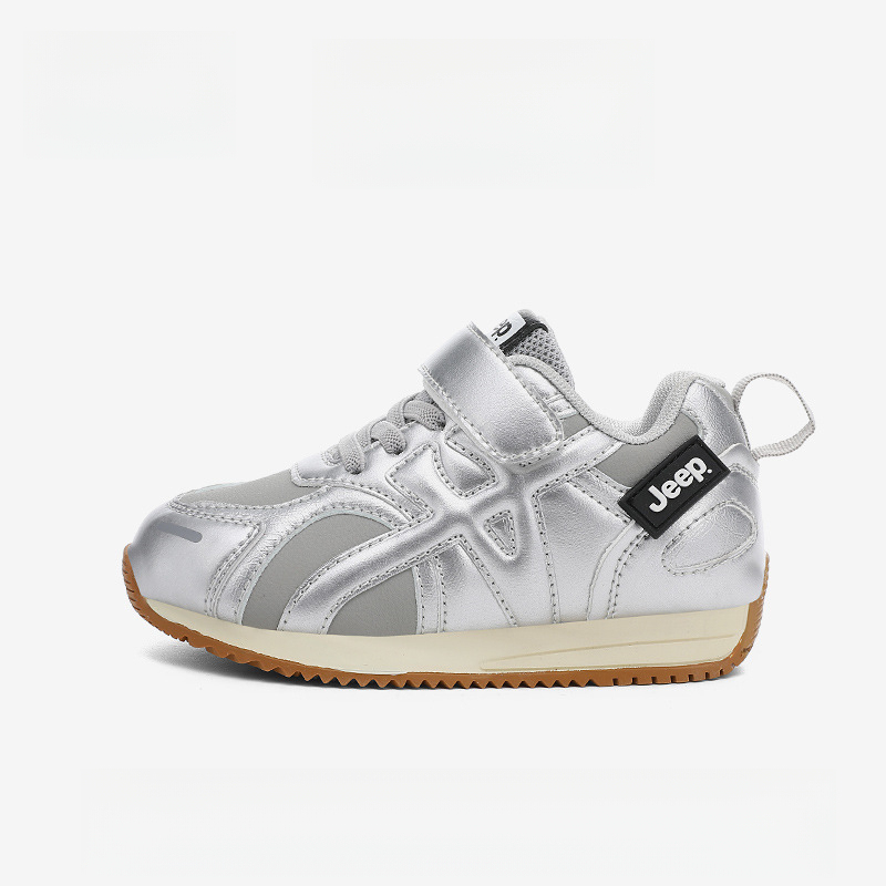 兒童春秋季透氣網面運動鞋