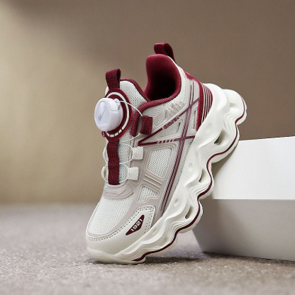 兒童新款雙網運動鞋